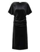 Slvelera Dress Polvipituinen Mekko Black Soaked In Luxury