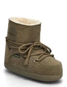 Rd Bulky Boots Suede Adult Shoes Boots Winter Boots Khaki Green Rubber...