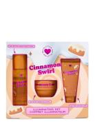 I Heart Revolution Cinnamon Swirl Gift Set? Kylpysetti Ihonhoito Brown...