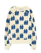 Flan Yellow Shark Sweatshirt Tops Sweat-shirts & Hoodies Sweat-shirts ...