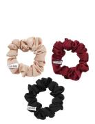 3-Pack Ruched Ribbon Scrunchies Accessories Hair Accessories Scrunchie...