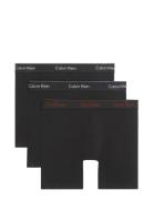 Boxer Brief 3Pk Bokserit Black Calvin Klein