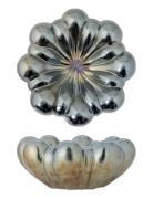 Sheeran Bowl Home Decoration Decorative Platters Silver Bloomingville