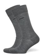 2P Rs Uni Wo Underwear Socks Regular Socks Grey BOSS