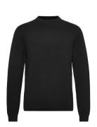 Cftheo 0231 Milano Crew Knit Tops Knitwear Round Necks Black Casual Fr...