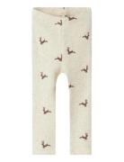 Nbnroko M Legging Box Bottoms Leggings Beige Name It