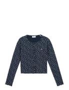 Tolbiac Mini Patch Coeur Tops Knitwear Cardigans Navy Maison Labiche