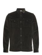 Barbour Cord Overshirt Tops Overshirts Khaki Green Barbour