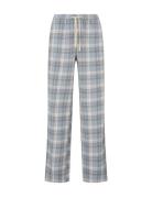 Flannel Pants Pyjamahousut Olohousut Blue Becksöndergaard