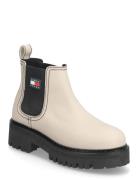 Tjw Urban Chelsea Boot Chelsea-saappaat Bootsit White Tommy Hilfiger