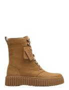 Torhill Style D Shoes Boots Ankle Boots Laced Boots Beige Clarks