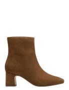 Fernie Zip D Shoes Boots Ankle Boots Ankle Boots With Heel Brown Clark...