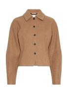 Mschesmeralda Jacket Villakangastakki Pink MSCH Copenhagen