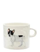French Bulldog Mug Home Tableware Cups & Mugs Coffee Cups Cream Anna +...
