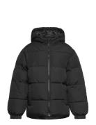 Jjmaze Puffer Hood Jnr Toppatakki Black Jack & J S
