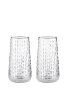 Syksy Flute Glass 2 Pcs Home Tableware Glass Drinking Glass Nude Marim...