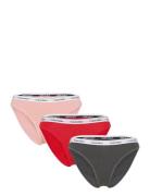 Bikini 3Pk Alushousut Brief Tangat Multi/patterned Calvin Klein