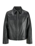 Jorclean Leather Jacket Styd Aw25 Nahkatakki Black Jack & J S