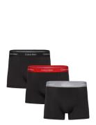 Relaxed Fit Trunk 3Pk Bokserit Black Calvin Klein