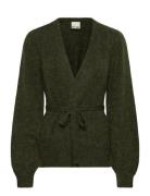 Ihkamara Ca12 Tops Knitwear Cardigans Green ICHI