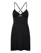 Sd Jersey Lace Back Detail Yöpaita Black Hunkemöller