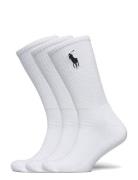 Big Pony Crew Sock 3-Pack Underwear Socks Regular Socks White Polo Ral...