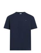 Cotton Comfort Fit T-Shirt Tops T-shirts Short-sleeved Navy Calvin Kle...