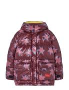 Lemur Kid Puffer Jacket Maroon Toppatakki Burgundy THE ANIMALS OBSERVA...