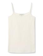 Clara Top Tops T-shirts & Tops Sleeveless Cream STUDIO FEDER