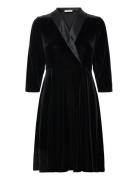 Daga Dress Polvipituinen Mekko Black Jumperfabriken