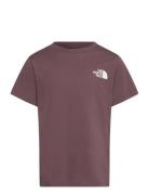 Teen Simple Dome Regular Ss Tee Sport T-shirts Short-sleeved Brown The...