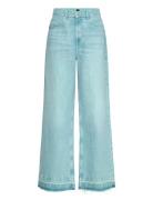 C_Marlene Hr 6.0 Bottoms Jeans Wide Blue BOSS