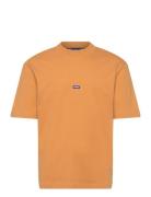Nieros Tops T-shirts Short-sleeved Orange HUGO BLUE