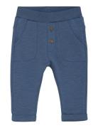 Pants Sweat Bottoms Sweatpants Blue Minymo