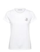 Poitou Ski Dog/ Gots Tops T-shirts & Tops Short-sleeved White Maison L...