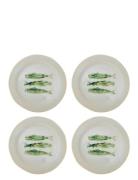 Hadden Plate Home Tableware Plates Small Plates Green Bloomingville