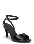 Th Elegant Patent Sandal Korolliset Sandaalit Black Tommy Hilfiger