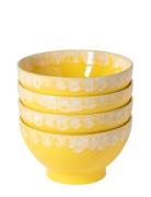 Grespresso Latte-Skål 4-P Home Tableware Bowls Breakfast Bowls Yellow ...