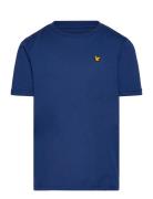 Sports T-Shirt Tops T-shirts Short-sleeved Blue Lyle & Scott