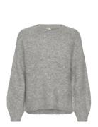 Forli Sweater Tops Knitwear Jumpers Grey Balmuir