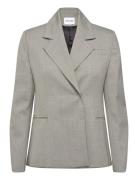Lr-Nelly Blazers Single Breasted Blazers Grey Levete Room