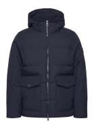 Rockie Utility Hooded Jacket Vuorillinen Takki Topattu Takki Navy Tomm...