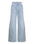 C_ Panel Jeans Hr Bottoms Jeans Wide Blue BOSS