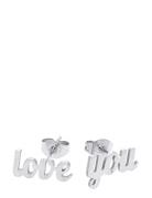 Ina - Love You Stud Earrings Stainless Steel Accessories Jewellery Ear...