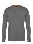 Tchark Tops T-shirts Long-sleeved Grey BOSS