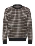 Slhmikolas Ls Knit Relaxed Crew Neck Tops Knitwear Round Necks Black S...