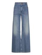 High-Rise Boot Jean Bottoms Jeans Wide Blue Polo Ralph Lauren