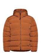 Chrome-R Goggle Down Jacket Vuorillinen Takki Topattu Takki Brown C.P....