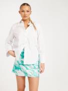 Pieces - Minihameet - Blue Atoll Graphic - Pckerra Hw Mini Skirt - Ham...