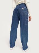 Carhartt WIP - Wide leg jeans - Blue - W' Pierce Pant Straight - Farku...
